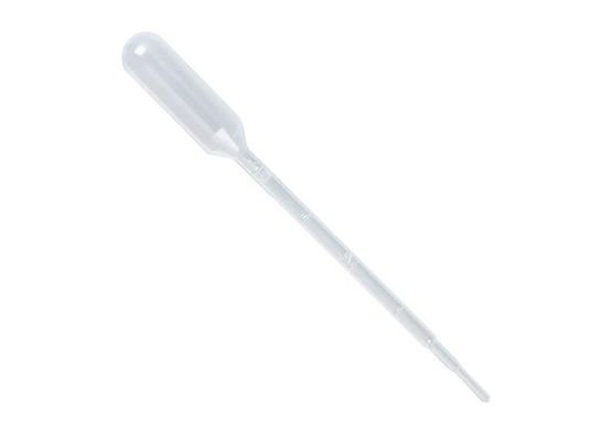 Pipette, transparent, 1 ml Teilung, 5 ml