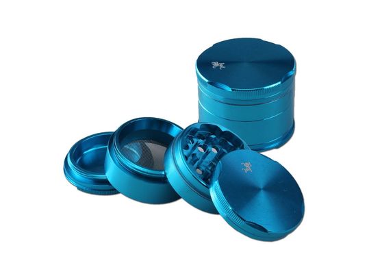 Black Leaf Grinder New Edge 4-tlg. 50mm hellblau