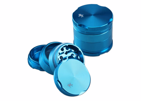 Black Leaf Grinder New Edge 4-tlg. 40mm hellblau