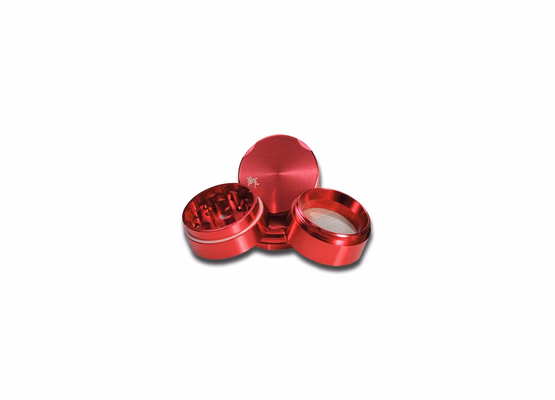 Black Leaf Grinder New Edge 4-tlg. 40mm rot