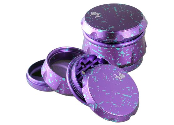 Black Leaf Alu Grinder 4-tlg. 60mm lila