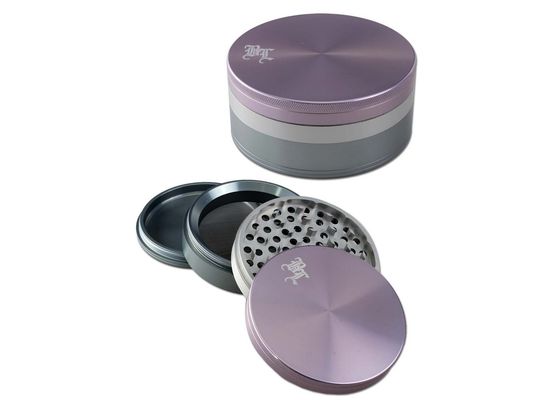 Black Leaf Aluminium Grinder 4-tlg. 100mm multicolor