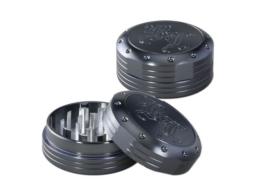 Black Leaf Deep Engraving Grinder 2-tlg. 50mm grau