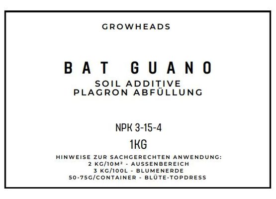 Growheads Guano 1kg -Plagron Abfüllung
