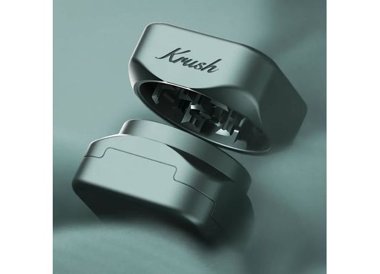 Krush Kube 3.0 Space Grey Aluminium Grinder 3 Parts - 50mm