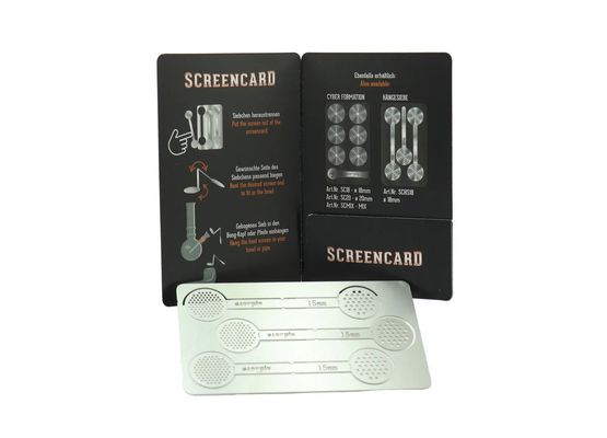 Screencard Hängesiebe 15mm 6 Stück