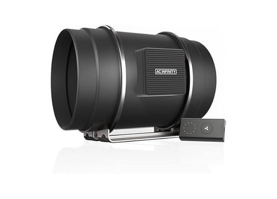 AC Infinity CLOUDLINE PRO S10, leises Inline-Lüftersystem mit Drehzahlregler, 250 mm