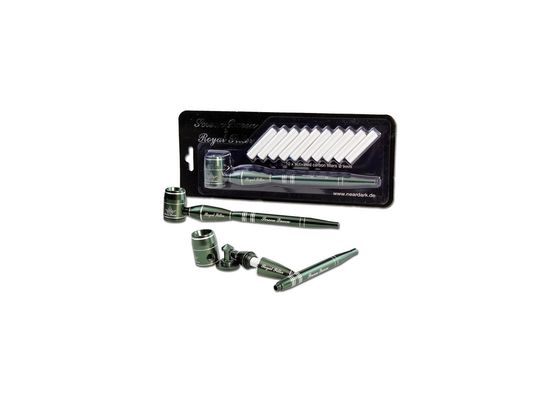 Screen Queen Pfeife mit Royal Filter Adapter - grün