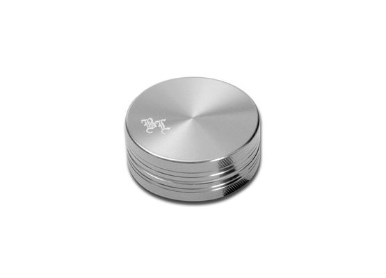 Black Leaf Aluminium-Grinder 2-tlg. - silber