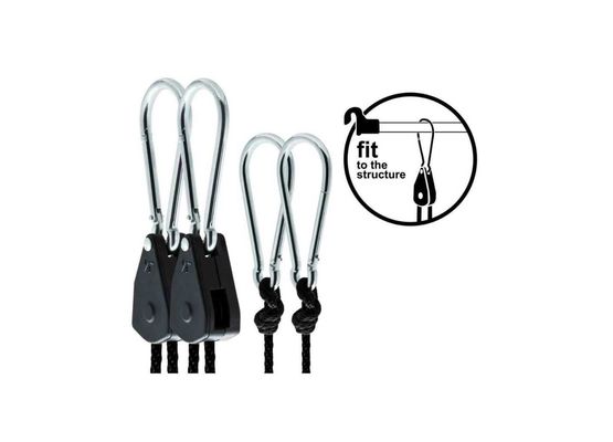 GHP Aufhängung Pro Set 68 kg, großer Karabiner