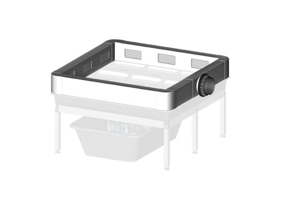 growAIRSTREAM circulation 0.8 (inkl. growAIR-Flange 100) (78 x 78 x 10 cm)