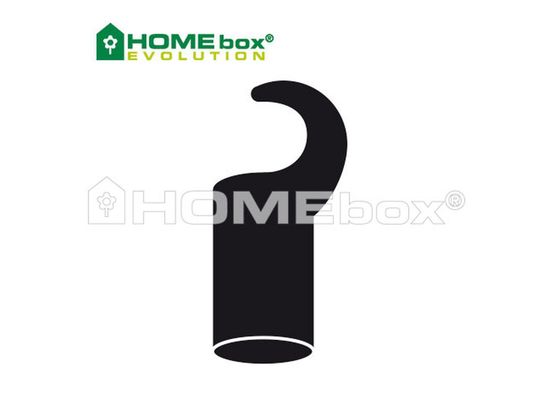 HOMEbox Plastikhaken kurz 4 Stk. für 22mm Poles