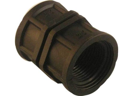 Kupplung PE Ø19mm (3/4 Zoll) IG auf Ø19mm (3/4 Zoll) IG
