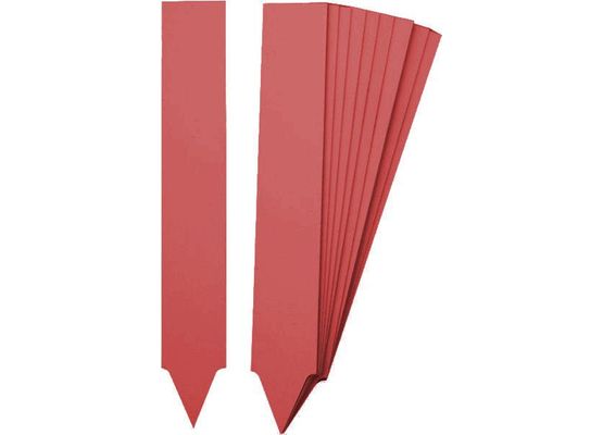 Stecketiketten, 500 Stück rot