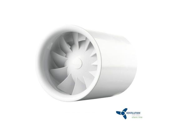Ventilution Silent Line Rohrventilator Ø100mm / 100m³/h inkl. Netzanschlusskabel