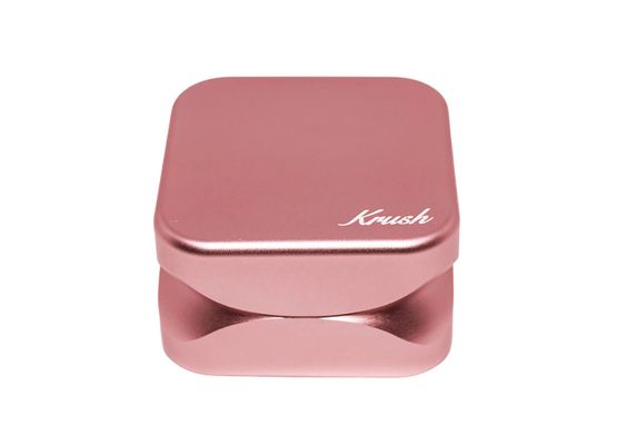 Krush Kube 2.0 Rose Gold Aluminium Grinder 2-teilig – 55mm