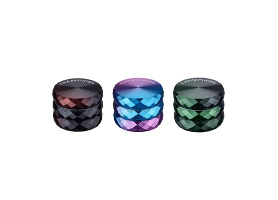 Champ High Duo-Color Metal Grinder 4-teilig – 53mm