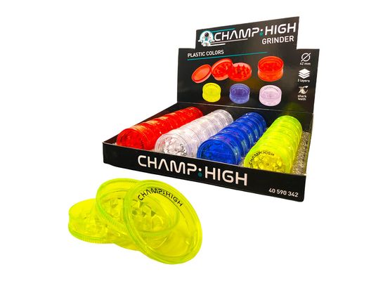 Champ High Mini Plastic Grinder 3-teilig – 42mm