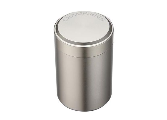 Aluminium Stash Tube Aufbewahrungbehälter, silber  ca. ø 4,5cm, H 6,9cm