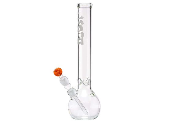 Boost | Bouncer Glass Bong -H:41cm- Ø:50mm- Socket:18.8mm- WT:5mm (circa)