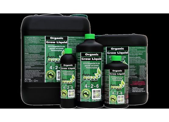 Green Buzz N-P-K Organic Grow Liquid 500ml