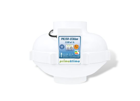 Prima Klima PK150-ECblue 1100m³/h RJ45