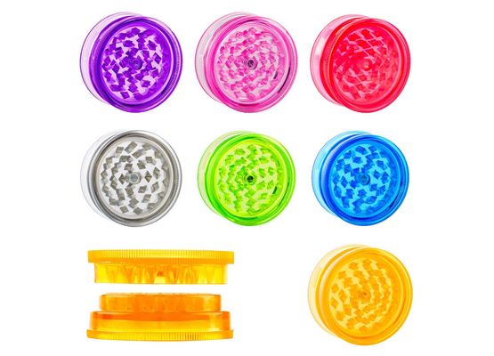 Grinder Plastic Amsterdam - Ø: 60mm- 2part- mixed colors