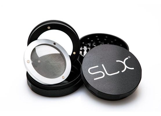 SLX Grinder Aluminium Non Sticky 88 mm, Black