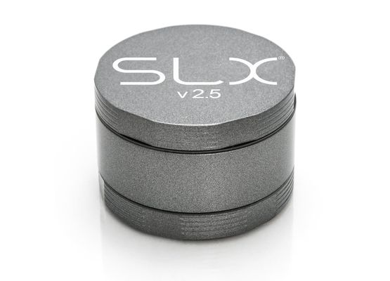 SLX Grinder Aluminium Non Sticky 62 mm, Silver