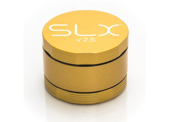SLX Grinder Aluminium Non Sticky 62 mm, Yellow