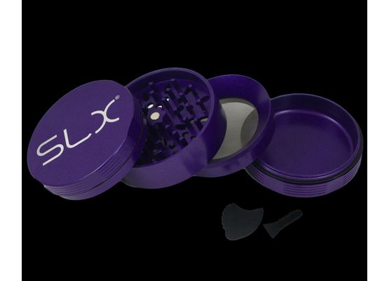 SLX Grinder Aluminium Non Sticky 88 mm, Purple Haze
