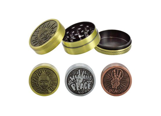 Amsterdam | Peace Grinder -3part -Ø:50mm -12pcs
