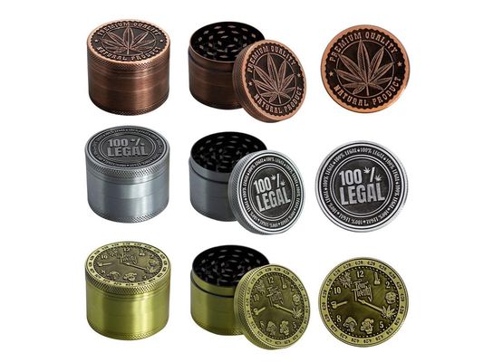 Amsterdam 420 4-part Zinc Grinder 50 mm