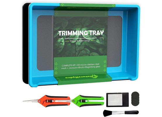 Trimm-Tray mit 2x Erntescheren gratis (ähnlich TrimBin)