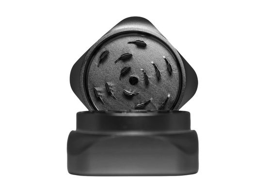 Krush Kube 2.0 Black Aluminium Grinder 2-teilig – 55mm