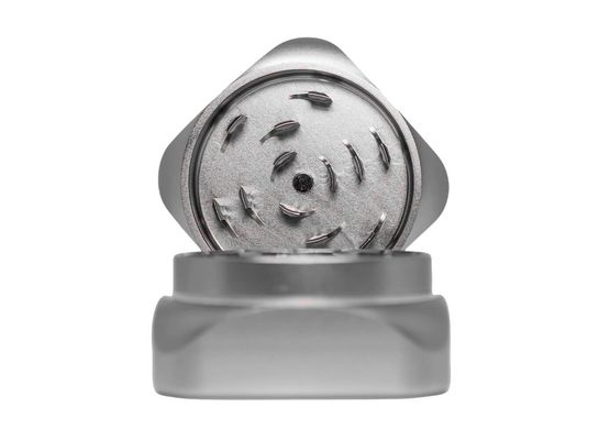 Krush Kube 2.0 Steel Grey Grinder 2-teilig – 55mm