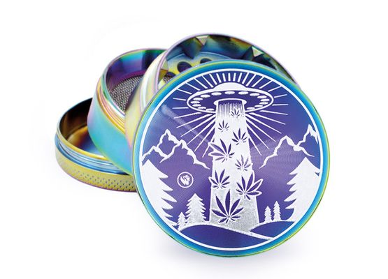 Grinder "Icy Ufo" Metal, 4-tlg.: Ø 50 mm