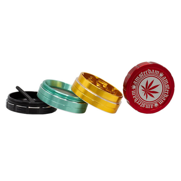 Grace Glass Amsterdam | Rasta Grinder 4part 50mm