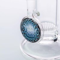 Zenit Inverted Showerhead Bubbler - Wasserfall (blau, weiß, grau, schwarz)