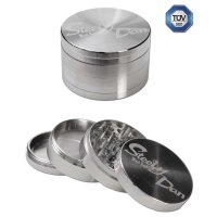 Black Leaf Steely Dan Edelstahl-Grinder 4-tlg.