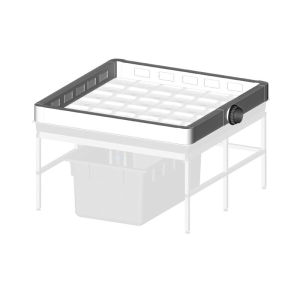 growAIRSTREAM circulation 1.2 (inkl. growAIR-Flange 100) (118 x 118 x 10 cm)