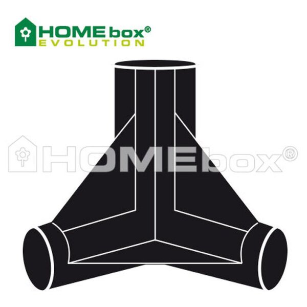 Homebox Spare Parts 3 Wege Verbinder 22mm eine Box a 4 Stück