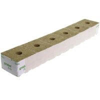 Grodan Steinwollblock 10x10x6,5cm kleines Loch