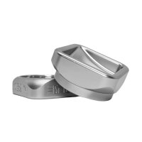 Krush Kube 2.0 Stone Grey Aluminium Grinder 2-teilig...