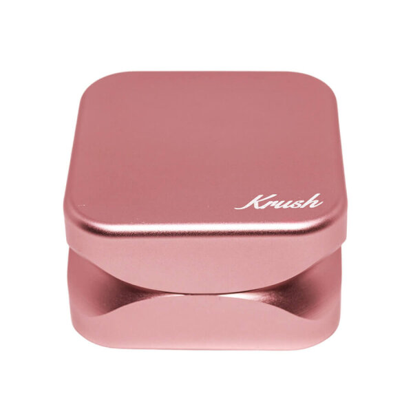 Krush Kube 2.0 Rose Gold Aluminium Grinder 2-teilig – 55mm