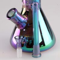 Black Leaf 7mm Purple Magic Beakerbong Regenbogeneffekt...