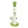 Grace Glass | Small Cane Green Barrel Tree arm perc Bong H:32,5cm Socket:29.2mm TH:5mm