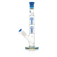 Grace Glass | Big Cane Blue Barrel Tree arm perc Bong...