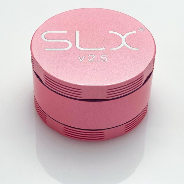 SLX Grinder Aluminium Non Sticky 50 mm, Flamingo Pink