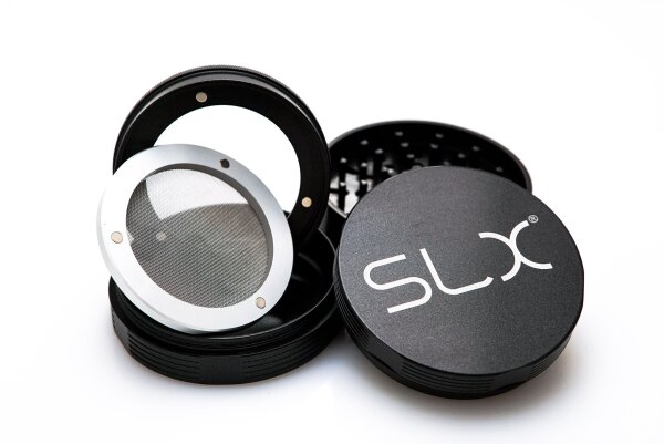 SLX Grinder Aluminium Non Sticky 88 mm, Black